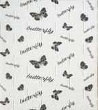 Самоклеюча декоративна 3D панель butterfly 700x770x5 мм 064-5 фото