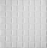 Самоклеюча декоративна 3D панель лоза біла 700x700x5 мм 3241-5 фото