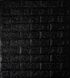 Самоклеюча декоративна панель чорна цегла 700x770x5 мм 1012-5 фото