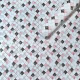 Самоклеюча плівка самоклейка рожева мозаїка 0,45х10м (KN-X0187-1) SW-00001233 SW-00001233 фото