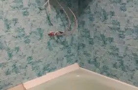самоклеючі шпалери у ванну кімнату